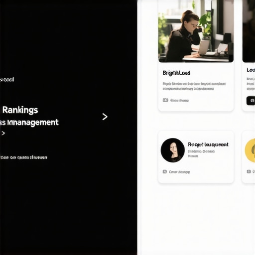 BrightLocal local SEO dashboard displaying rankings and reviews