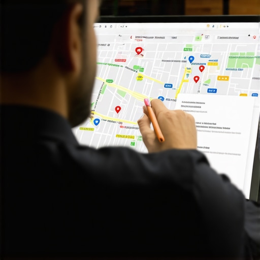 Expert Analyzing Local SEO Data in Reno SEO expert reviewing Google Maps and local SEO performance in Reno.