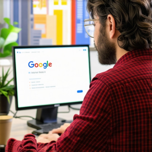 SEO expert optimizing Google My Business profile with Reno landmarks in background.