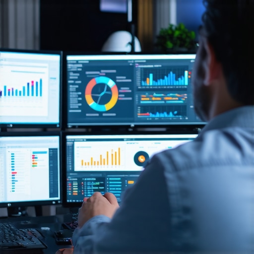 Person working with SEO and analytics tools for Nevada local SEO