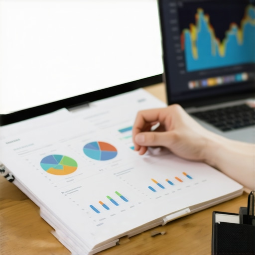 SEO specialist analyzing local SEO metrics on a laptop for Reno businesses.